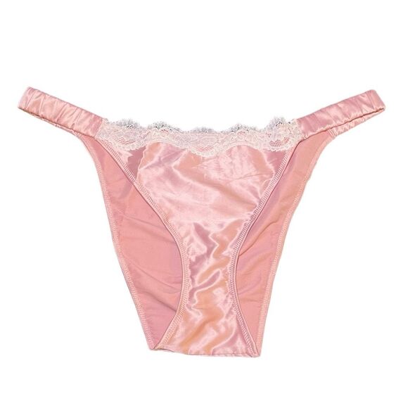 NWT Adore Me Averly Unlined Satin Bralette & Panty Set in Mellow Rose Size Large - Picture 8 of 12